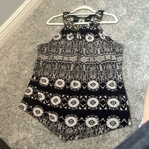 Halter top with built in bra.